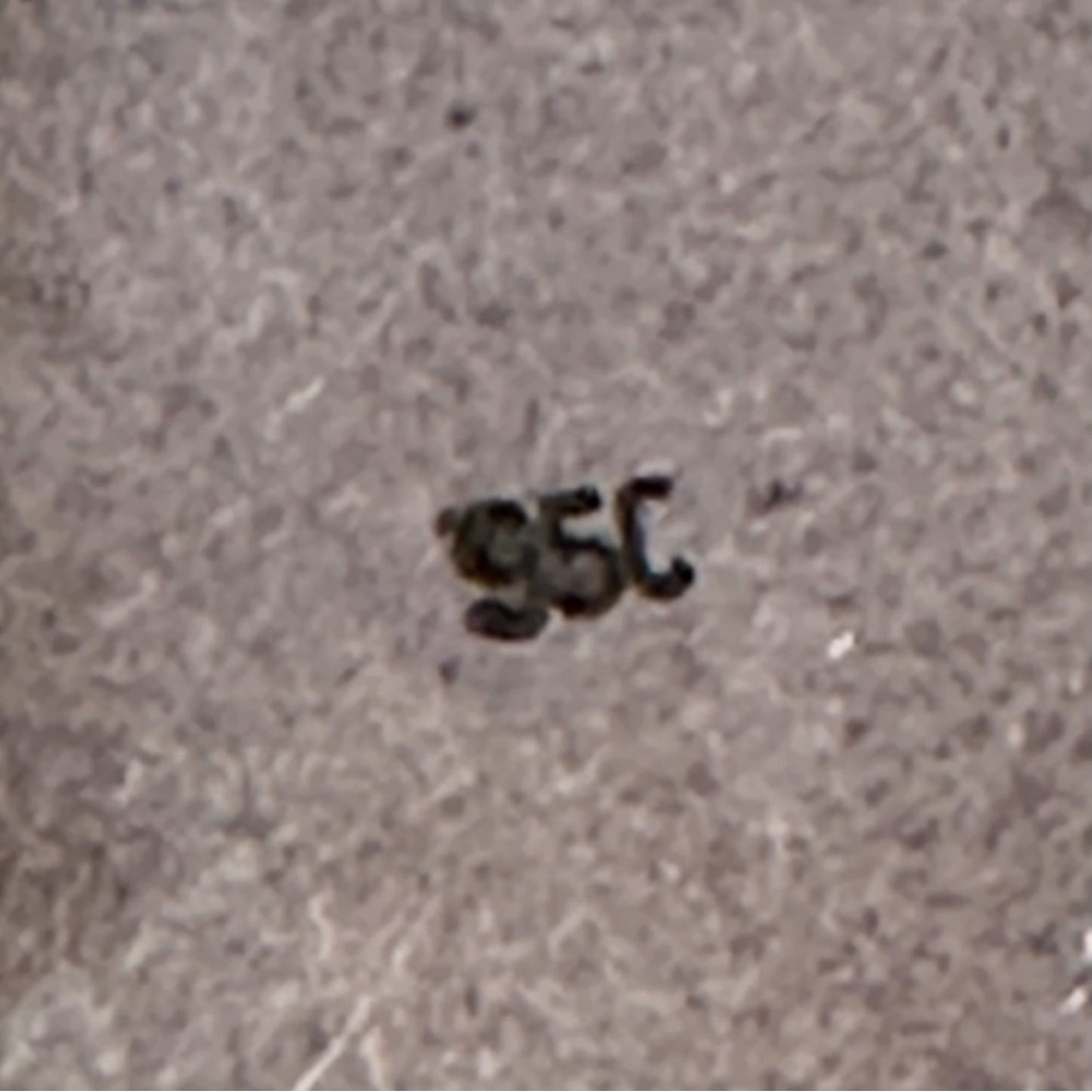 Vintage Modernist Sterling Silver Lapis Lazuli Geometric Pendant Necklace 950 - Picture 5 of 6